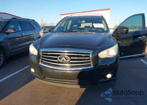 2013 Infiniti Jx35 z USA, uszkodzony, nr VIN 5N1AL0MN7DC323317